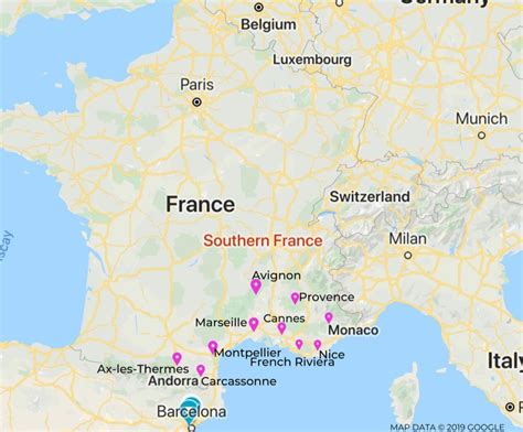 south of france cities